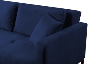 Extandable Sofa Navy Blue